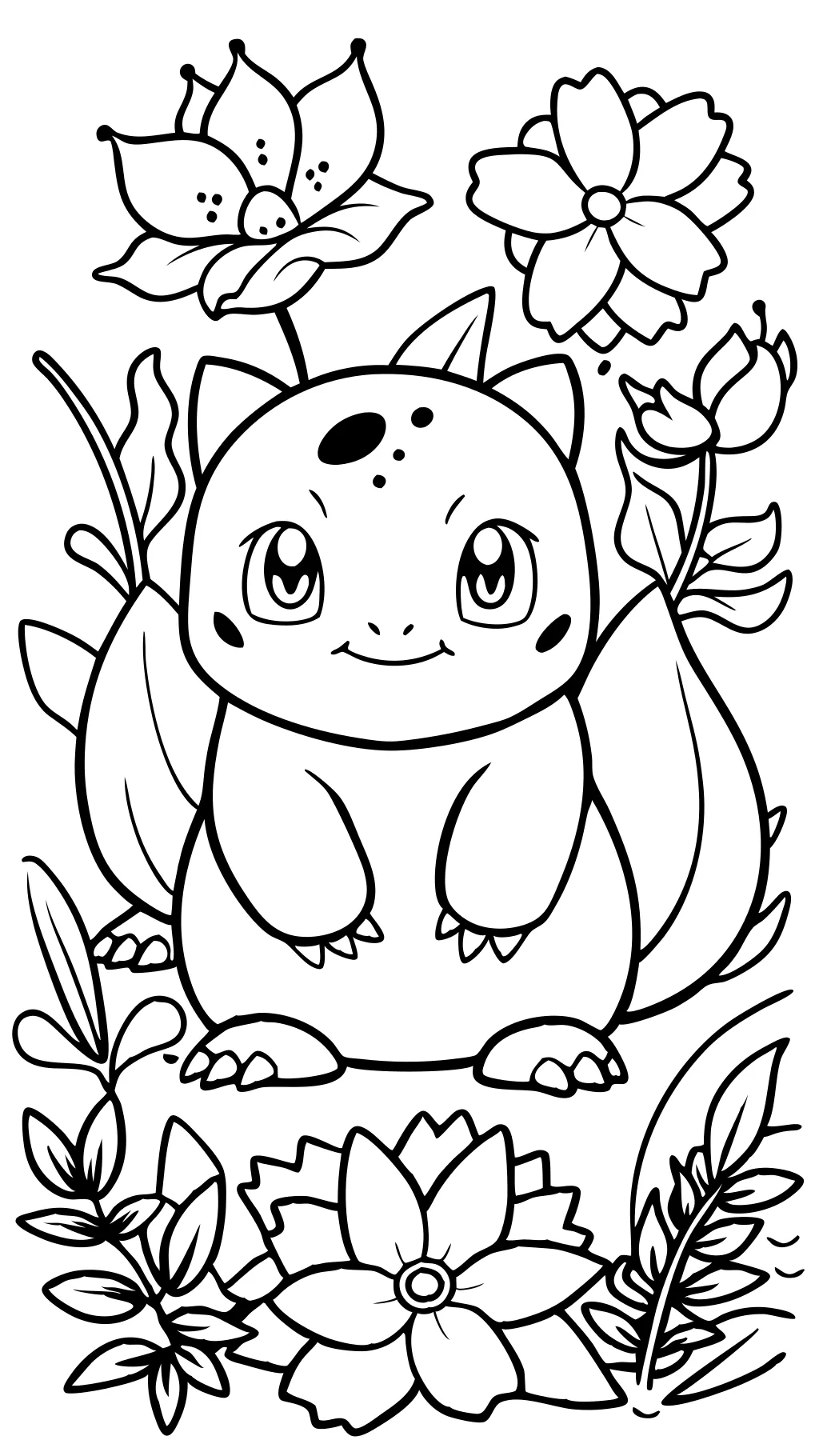 bulbasaur coloring pages